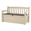 Lavica Eden Garden Bench 265l béžová/hnedá
