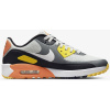 Unisex golfové topánky Nike Golf Air Max 90 G šedé/žlté/oranžové US7