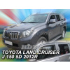 Plexi, ofuky Toyota Land Cruiser J150 5D 2009 => přední + zadní