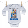 Boodyy Body s dlhým rukávom Keď vyrastiem budem skladník 92 (18-24 mesiacov)