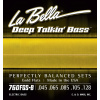 LaBella 760FGS-B Deep Talkin' Bass Gold Flats 5 Standard 45-128