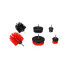 Sada kief na vŕtačku SIXTOL CAR DETAILING DRILL BRUSH 6 6ks