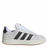 adidas Grand Court Alpha 00s Low-Top Trainers Womens Grey/Blk/Gum 4 (36.7)