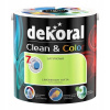 Farba na - Dekoral CLEAN COLOR 2,5L Lime Satin Taffeta (Farba na - Dekoral CLEAN COLOR 2,5L Lime Satin Taffeta)
