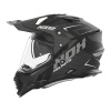 Enduro prilba na motocykel NOX N312 Vapor čierno/šedá matná XL