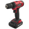 Elektrický skrutkovač - DRILLING WRENCHER KD1566 AKU 18V Li-Ion LED LAMP