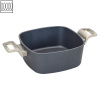 Titanový Kastrol Diamond Lite PRO s nerezovou rukojetí 22 × 22cm na indukci-WOLL (Titanový kastrol na indukci 22 × 22 cm Diamond Lite PRO - WOLL)