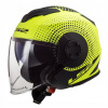 OTVORENÁ PRILBA LS2 OF570 VERSO SPIN HI VIS ŽLTÁ XL (OTVORENÁ PRILBA LS2 OF570 VERSO SPIN HI VIS ŽLTÁ XL)