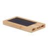 ARENA SOLAR Solárna powerbanka 4000 mAh , hnedá
