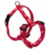 Nobby MINI textilné postroj XS-S 20-35cm / 10mm červený