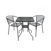 ROJAPLAST Set záhradného nábytku ZWMT-60 záhradný stôl 1 + 2 záhradné stoličky ZWMC-32