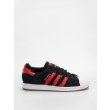 adidas Superstar Adv (cblack/betsca/ftwwht) 41 1/3, červená