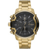 Pánske hodinky Diesel Griffed DZ4522 – zlatý chronograf s čiernym ciferníkom