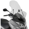KAPPA 3106DTK čelné plexi Suzuki Burgman 125-200 (06-13), 125-200 ABS (14-19) 84,5 x 65,5 cm číre - nutná montážna sada