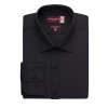 Pánska košeľa dlhý rukáv Alba Brook Taverner Slim fit Easy iron, Veľkosť 42, Farba Čierna