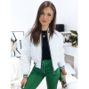 Dámska bunda BOMBER biela (ty3432) L