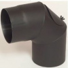 MORAFIS dymovod - koleno s čistiacim otvorom 2mm - Ø180mm/90°