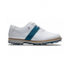 Dámske golfové topánky FootJoy Premiere Series 37 Bielá/Modrá Waterproof