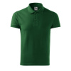 MALFINI Polokošile Cotton 212, krátký rukáv, pánská MAL-2120618 3XL Zelená lahvově