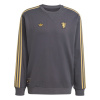adidas Manchester United Icons Crew Sweater Mens Black 2XL