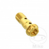 Skrutka brzdovej hadice dvojitá M10X1.25 Edelstahl V4A Racing gold pre Yamaha Virago XV 750 1992-1997