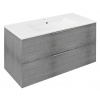 Sapho CIRASA umývadlová skrinka 99,8x52x46cm, dub strieborný SPH CR100-1111