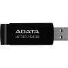 ADATA UC310 USB kľúč 64 GB USB Typ-A 3.2 Gen 1 (3.1 Gen 1) Čierna (UC310-64G-RBK)
