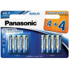 PANASONIC Alkalické baterie Evolta Platinum LR6EGE/8BW 4+4F AA 1,5V (Blistr 8ks) 2788,00