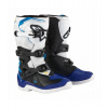 Boty TECH 3S YOUTH, ALPINESTARS, dětské (bílá/černá/modrá) 2025 35,5