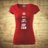 What if I Don´t want to keep calm, Barva Červená, Velikost XL Bezvatriko.cz 208215