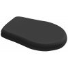 RETRO KERASAN RETRO WC sedátko, Soft Close, čierna matná/chróm 108831