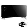 Sklokeramický teplovzdušný konvektor Solight 2000W, WiFi, LCD, nastaviteľný termostat, časovač