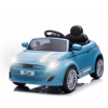 Elektrické autíčko Fiat 500e modré