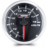Prosport Performance Prídavný budík radu Clear Lens, meraná hodnota voltmeter