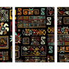 Obrázok 3 čiastočný retro ornamentom ručné vzorec Ar (Obrázok 3 čiastočný retro ornamentom ručné vzorec Ar)