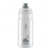 Fľaša ELITE Jet Green 550 ml číra/sivá