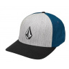 Volcom Full Stone Heather Flexfit Deep Blue S/M