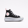 Converse Unisex Kids' Chuck Taylor All Star Mov Canvas High-Top Trainers 001-Black/Nat 12 (30)