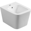 KIELLE Arkas I závesný bidet s otvorom, s prepadom, 360 x 510 mm, biela, 30311000