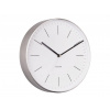 KARLSSON Dizajnové nástenné hodiny 5732WH Karlsson 28cm