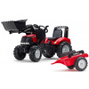Falk Falk Šliapací traktor 996AM Case IH Puma 240CVX s nakladačom a vlečkou FA996AM