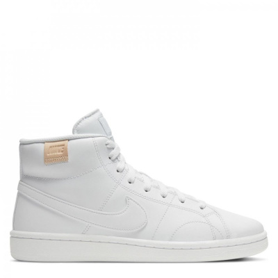 Nike Court Royale 2 Mid Top Trainers White/White 8 (42.5)
