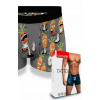 Carrot - pánske boxerky elastické XL Šedá