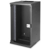 Digitus DN-49105 10 nástenná rozvodná skriňa 12 U čierna, čierna (RAL 9005); DN-49105