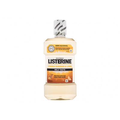Listerine Fresh Ginger & Lime Mild Taste Mouthwash (U) 500ml, Ústna voda