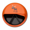 Carl Oscar Rotable Snackdisc 5-komorový otočný box na občerstvenie Orange Moose