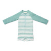 Plavky dlouhý rukáv Stripes Surf Blue vel. 98/104 (CL25038108LD)