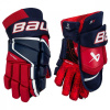Rukavice Bauer Vapor 3X Int Farba: navy modrá/červeno/biela, Veľkosť rukavice: 12