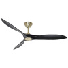 CasaFan ECO AIRSCREW 152 MG-MS stropný ventilátor, 28 W, (Ø x v) 1520 mm x 275 mm, mosadz, 315253; 315253