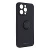 Puzdro gumené Apple iPhone 15 Pro Max Roar Amber čierne